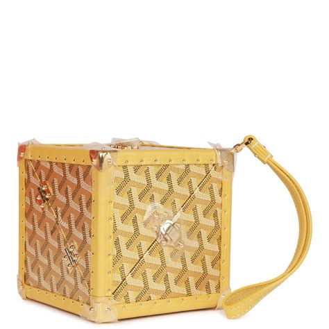 casquette goyard|couture goyard trunk bags.